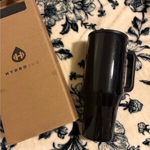 HydroJug Spellbound Black Glitter Tumbler